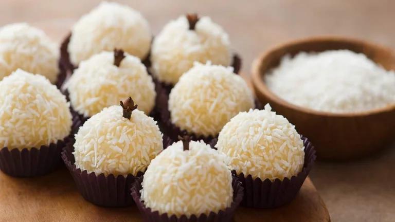 Imagem da Receita de Beijinho de Coco com Creme de Leite.