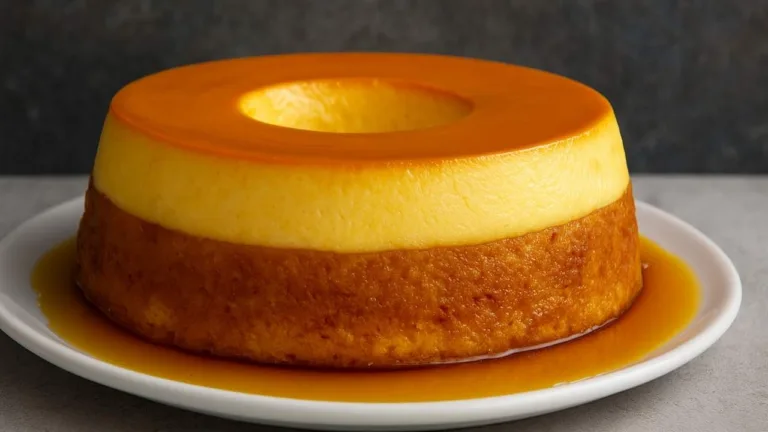 Imagem da Receita de Bolo Pudim Sem Leite Condensado.