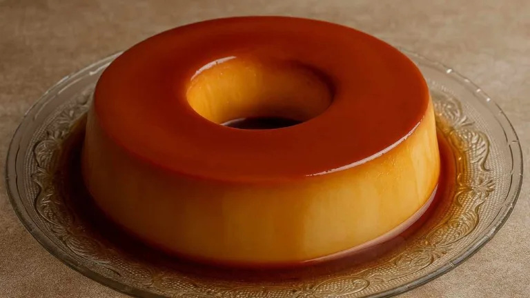 Imagem da Receita de Pudim de Maizena Sem Leite Condensado.