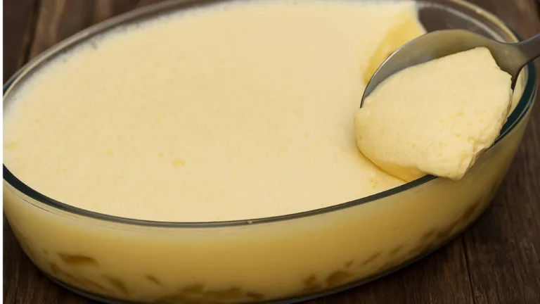 Imagem da Receita de Sobremesa Simples e Fácil de Abacaxi Sem Leite Condensado e Sem Amido