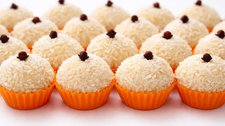 Imagem da Receita de Beijinho de Coco com Leite em Pó.