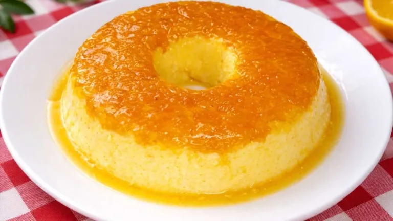 Imagem da Receita de Pudim de Abacaxi com Gelatina.