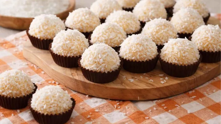 Imagem da Receita de Docinho de Coco Sem Leite Condensado.