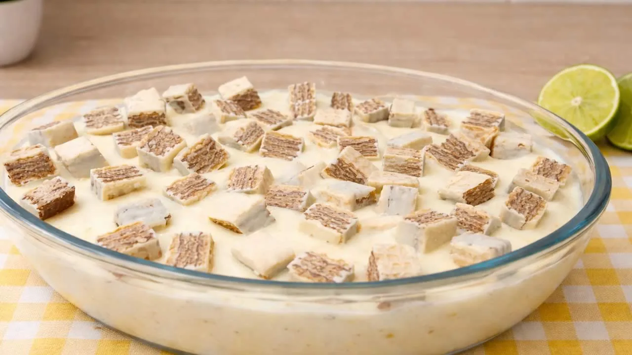 Imagem da Receita de Pavê de Limão com Bis.