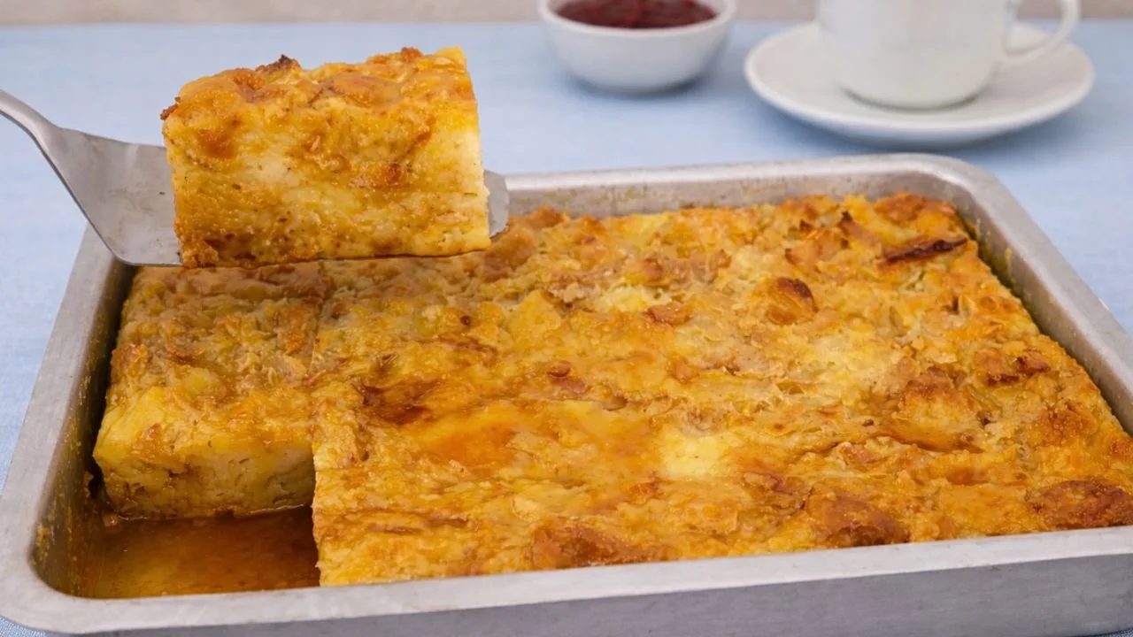 Imagem do Pudim de Pão Sem Liquidificador - Receita Antiga da Vovó.