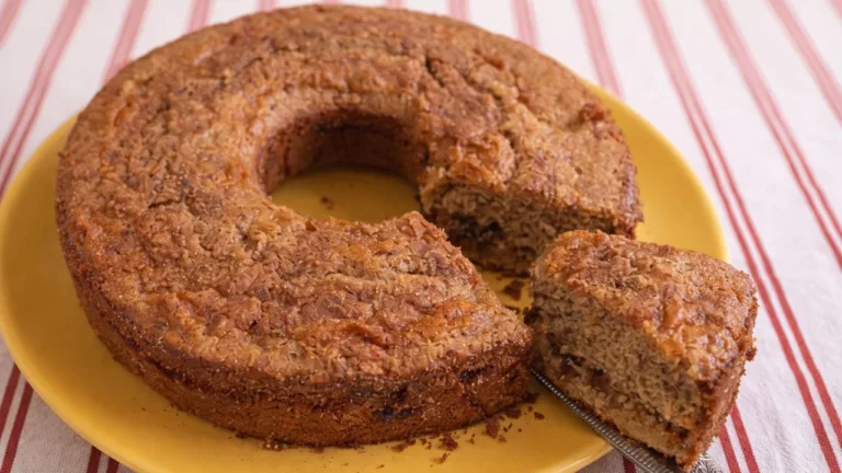 Imagem da Receita de Bolo de Maçã com Maizena.