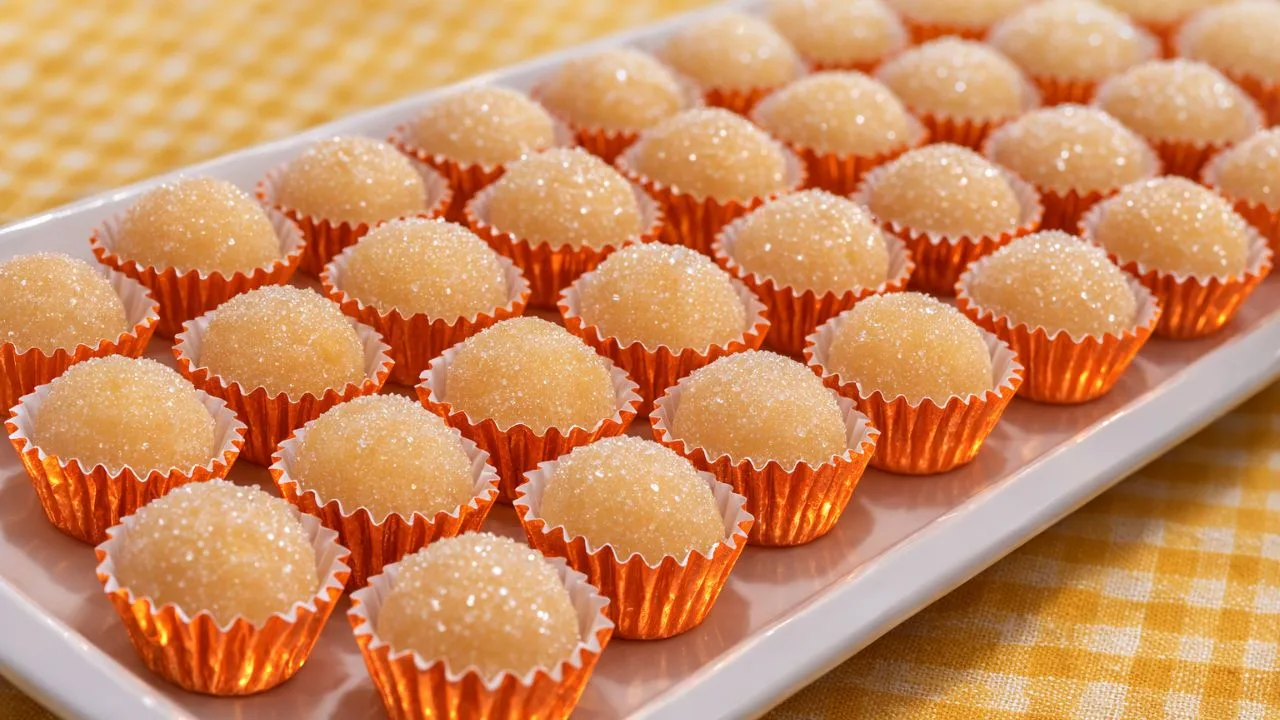 Imagem da Receita de Docinho de Abacaxi com Leite Condensado.