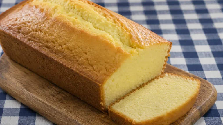 Imagem da Receita de Bolo Inglês de Baunilha.
